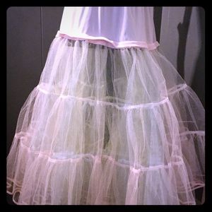 Stern Maid Vintage Petticoat skirt tulle pink